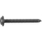 8 x 1 1/2 Phillips Flat Top Washer Head Sheet Metal Screws Black E-Coat (50 pieces per package)