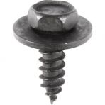 M4.2 x 13 Hex Head Sems Screws with Free Spinning Washer (#8 x 33/64) Phosphate  (100 pieces per pac