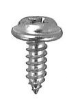 8 x 1/2 Phillips Flat Top Washer Head Sheet Metal Screw Zinc  (100 pieces per package)