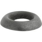 #8 Countersunk Type Washers Black Zinc (100 pieces per package)