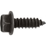 14 x 3/4 Hex Washer Head Sheet Metal Screws Black Oxide (100 pieces per package)