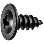 8 x 3/8 Phillips Oval Washer Head with Black E-Coat (100 pieces per package)