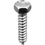 14 x 1 1/2 Indented Hex Head Sheet Metal Screws Zinc (100 pieces per package)