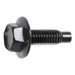 5/16-18 X 1 Hex Washer Head Spin Lock Bolt With Dog Point Black Phosphate (50 pieces per package)