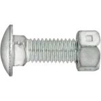 7/16-14 x 1 Bumper Bolts with Stainless Steel Cap with Lockuts