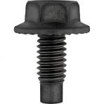 5/16-18 x 3/4 Hex Washer Head Spin Lock Bolt With Dog Point Black Phosphate (100 pieces per package)