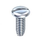 8-32 X 1/4 Slotted Pan Head Sheet Metal Screws Type "F" Zinc (100 pieces per package)