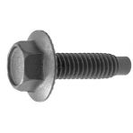 5/16-18 X 1 1/4 Hex Washer Head Spin Lock Bolt With Dog Point Black Phosphate (50 pieces per package