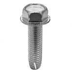 12-24 X 1/2 Hex Washer Head Sheet Metal Screws Type "F" Zinc