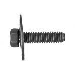 1/4-20 x 1 Hex Head Sems Body Bolts with Free Spinning Belleville Washer (100 pieces per package)