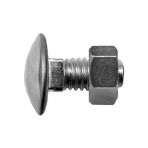 5/16-18 x 3/4 Bumper Bolts with Stainless Steel Cap with Nuts (25 pieces per package)