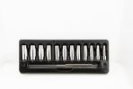 Socket Set Metric Deep Well 12 Point (12 piece) (3/8 Drive)