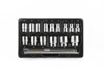 Socket Set Metric Standard 12 Point (15 piece) (1/2 Drive)