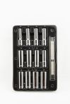 Socket Set Metric Deep Well 12 Point (12 piece) (1/2 Drive)