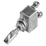 Heavy Duty Toggle Switch 2 Position "On-Off" Chrome Plated Handle