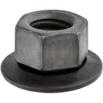 5/16-18 Hex Nuts With Free Spinning Washer Phosphate (50 pieces per package)