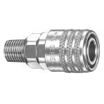 1/4 NPT Male Air Couplers Series MS (5 pieces per package)