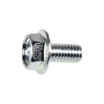 M6 x 12 Hex Flange License Plate Screw Class 10.9 Zinc