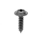 10 x 3/4 Phillips Flat Washer Head License Plate Screws