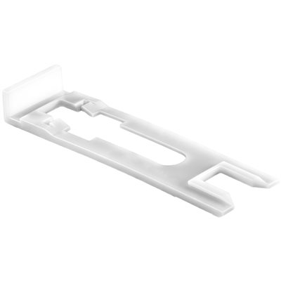 GM Headlight Retainer White Nylon; Length: 4-9/16"; Width : 1-1/8" (10 pieces per package)