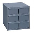 6 drawer storage unit for small parts storage, drawer