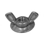 1/4-20 Wing Nuts with Washer Zinc (50 pieces per package)