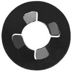 #8 Pushnut Bolt Retainers for Threaded Fasteners Phosphate (100 pieces per package)