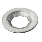 1/2 Flat Push On Retainers For Non-Threaded Fasteners Zinc (100 pieces per package)