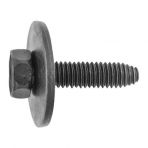 M6 x 1.0 x 25 Hex Head Sems Body Bolts with Free Spinning Washer Phosphate (50 pieces per package)