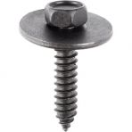 M6.3 x 30 Hex Head Sems Screws with Free Spinning Washer (#14 x 1 3/16) Phosphate (50 pieces per pac