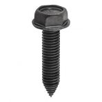 M8 x 1.25 x 35 Hex Washer Head Body Bolts Class 9.8 Phosphate (25 pieces per package)