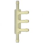 5 Way Connectors Nylon 3/16 on all Ends (5 pieces per package)