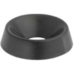 #10 Finishing Washers Nylon Black (50 pieces per package)