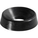 #12 Finishing Washers Nylon Black (50 pieces per package)