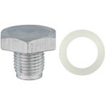 1/2-20 x 1/2 Drain Plug with Gasket (10 pieces per package)