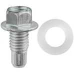 M12 x 15 Oil Drain Plug with Gasket (5 pieces per package)