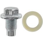 M14 x 1.5 x 20 Oil Drain Plug with Gasket (5 pieces per package)