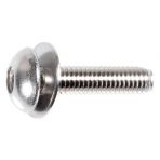 M6 x 26 Torx Pan Head Machine Body Bolts with Free Spinning Washer Chrome (25 pieces per package)