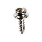 10 x 5/8 Phillips Stud Snap Fastener Stainless Steel (50 pieces per package)