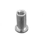 10-32 Large Flange Thin Sheet Nutsert Zinc (25 pieces per package)