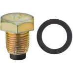 1/2-20 x 13/16 Oil Drain Plug with Gasket Magnet Double Oversize (2 pieces per package)