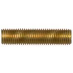 M10 x 1.25 x 42 Fully Threaded Studs (End to End) Class 8.8 Yellow Zinc (10 pieces per package)