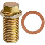 M14 x 1.5 x 24 Oil Drain Plug with Gasket (2 pieces per package)