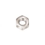 M6 x 1.0 Hex Nut Natural Nylon (1,000 pieces per package)