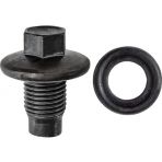 M14 x 1.5 x 20 Oil Drain Plug with Rubber Gasket (2 pieces per package)