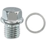 M12 x 1.5 x 12 Oil Drain Plug with Gasket (5 pieces per package)