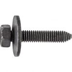 M6 x 1.0 x 30 Hex Head Sems Body Bolts with Free Spinning Washer Phosphate (25 pieces per package)