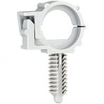 M10 Wire Loom Routing Clips Gray (15 pieces per package)