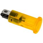 LED INDICATOR LIGHT WITH AMBER LENS (1 piece per package)