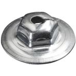 10-24 Flange Locknut (Non-Serrated) Zinc (100 pieces per package)